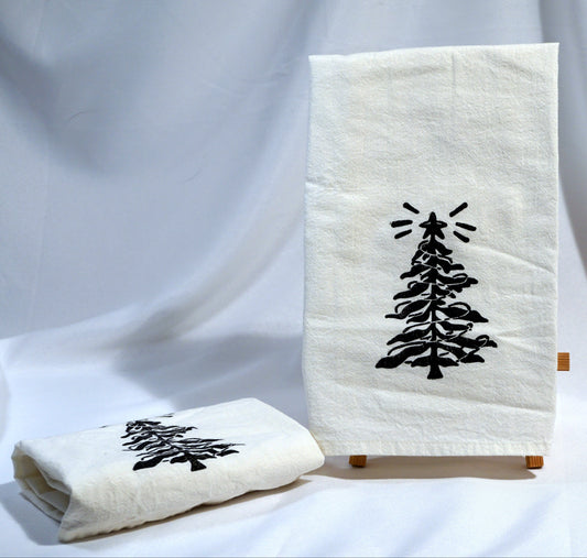 Christmas Tree Tea Towel